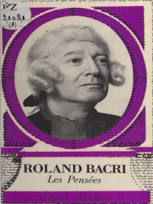 cover image of Roland Bacri
